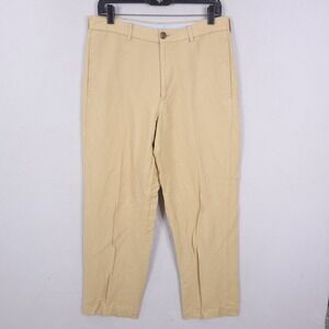 BROOKS BROTHERS Linen Blend Chino Pants Men Size 32x30 Fits 32x27